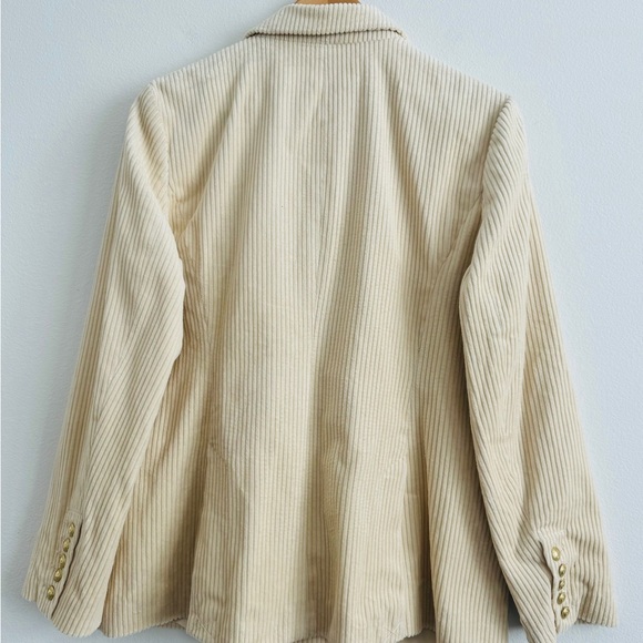 Rowing Blazers Women's Button Up Double Breasted Corduroy Jacket Blazer - Picture 7 of 11